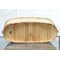 Alfi Brand AB1163 61" Free Standing Wooden Bathtub W/ Cushion Headrest AB1163 - alternate 9